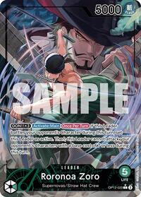 Roronoa Zoro (020) (Alternate Art) - Legacy of the Master - OP12-020