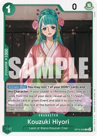 Kouzuki Hiyori - Legacy of the Master - OP12-028