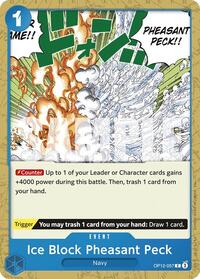 Ice Block Pheasant Peck - Legacy of the Master - OP12-057