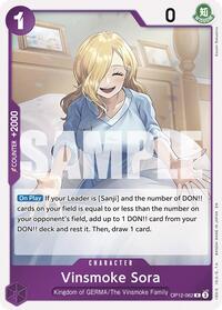 Vinsmoke Sora - Legacy of the Master - OP12-062