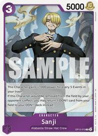 Sanji (070) - Legacy of the Master - OP12-070