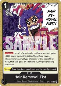 Hair Removal Fist - Legacy of the Master - OP12-098