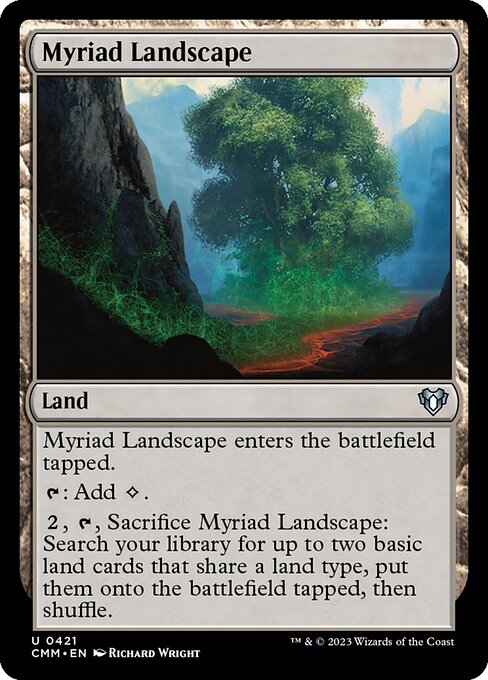 Myriad Landscape - Commander Masters - 421