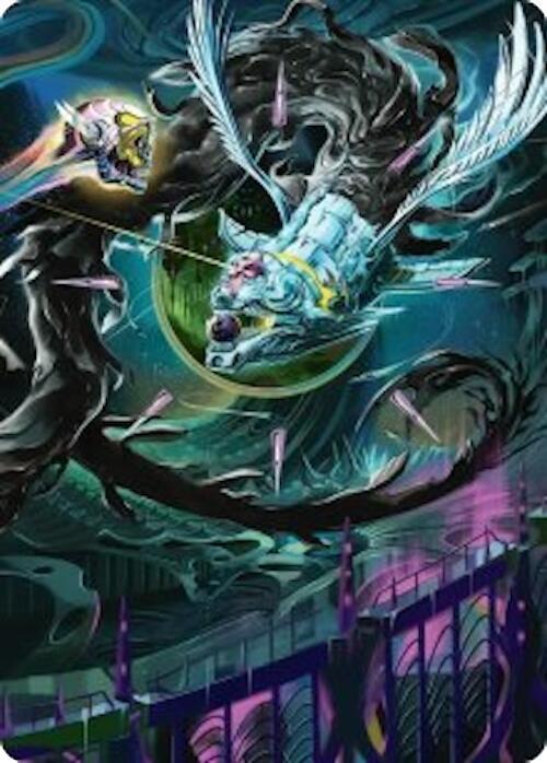 Quantum Riddler Art Card [Edge of Eternities Art Series]