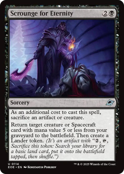 Scrounge for Eternity [Edge of Eternities]
