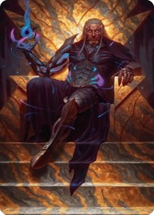 Tezzeret, Cruel Captain Art Card (1/54) [Edge of Eternities Art Series]