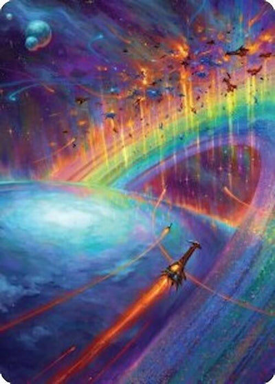Cascading Cataracts Art Card (43/54) [Edge of Eternities Art Series]