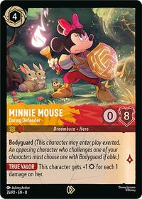 Minnie Mouse - Daring Defender - Disney Lorcana Promo Cards - 35