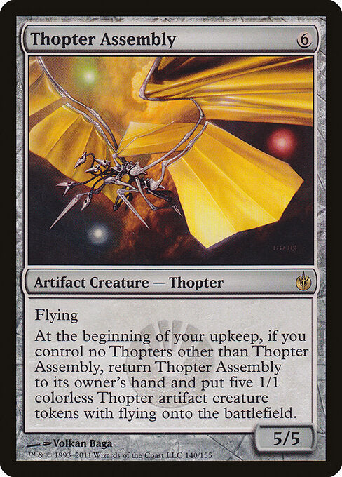 Thopter Assembly - Mirrodin Besieged - 140