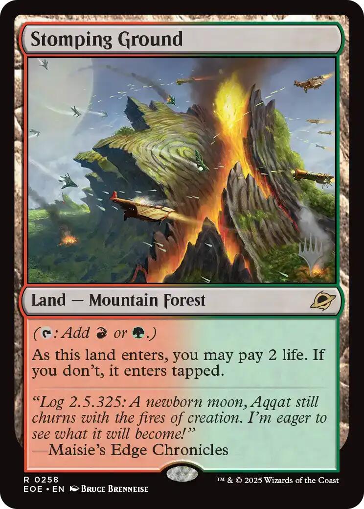 Stomping Ground (Promo Pack) [Edge of Eternities Promo Pack]