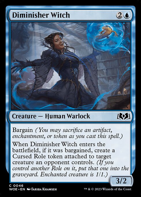 Diminisher Witch - Wilds of Eldraine - 46