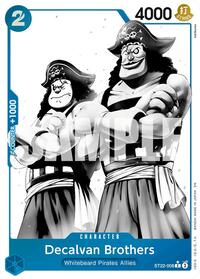 Decalvan Brothers (Parallel) - Starter Deck 22: Ace & Newgate - ST22-008