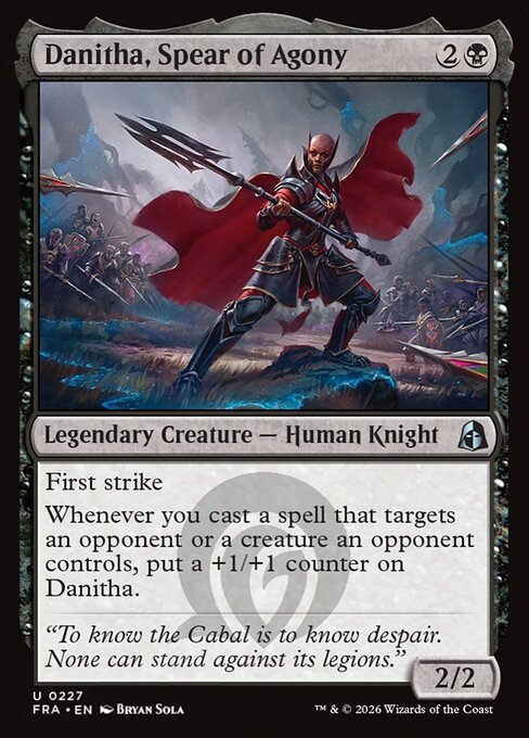 Danitha, Spear of Agony - Reality Fracture - 227