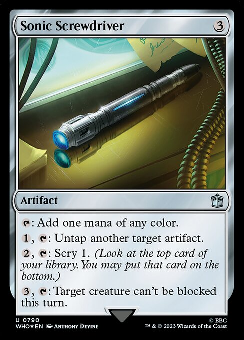 Sonic Screwdriver - Doctor Who - 790