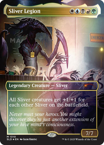 Sliver Legion (1310) (Rainbow Foil) (1310) (Secret Lair Drop Series) (SLD)