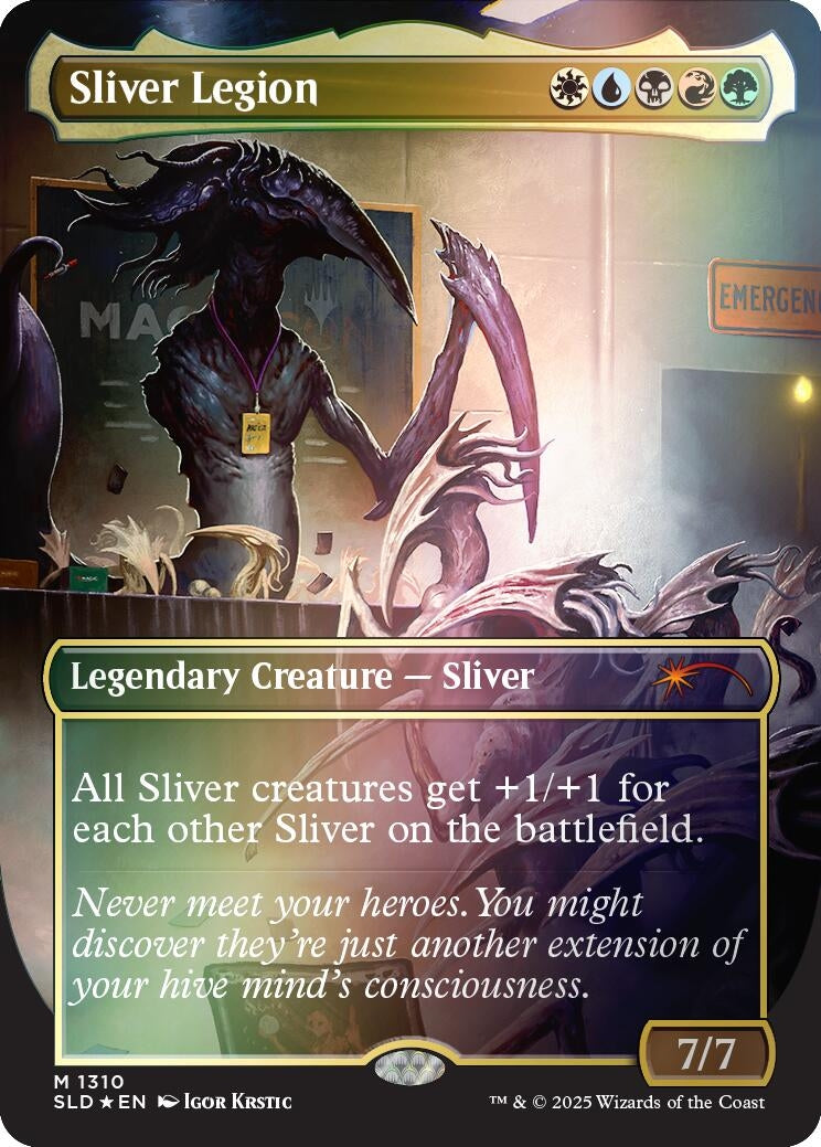 Sliver Legion (1310) (Rainbow Foil) (1310) (Secret Lair Drop Series) (SLD)
