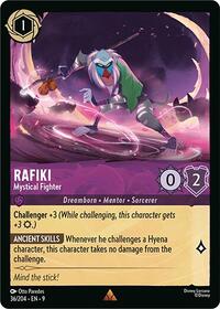 Rafiki - Mystical Fighter - Fabled - 36/204