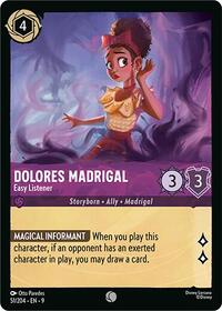 Dolores Madrigal - Easy Listener - Fabled - 51/204