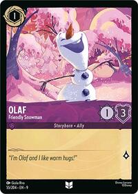 Olaf - Friendly Snowman - Fabled - 55/204
