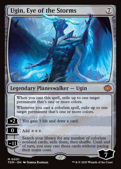 Ugin, Eye of the Storms - Tarkir: Dragonstorm - 1