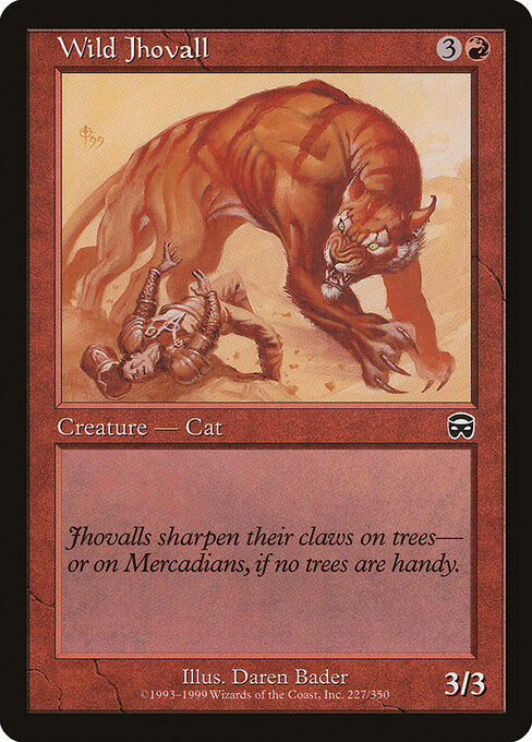 Wild Jhovall - Mercadian Masques - 227