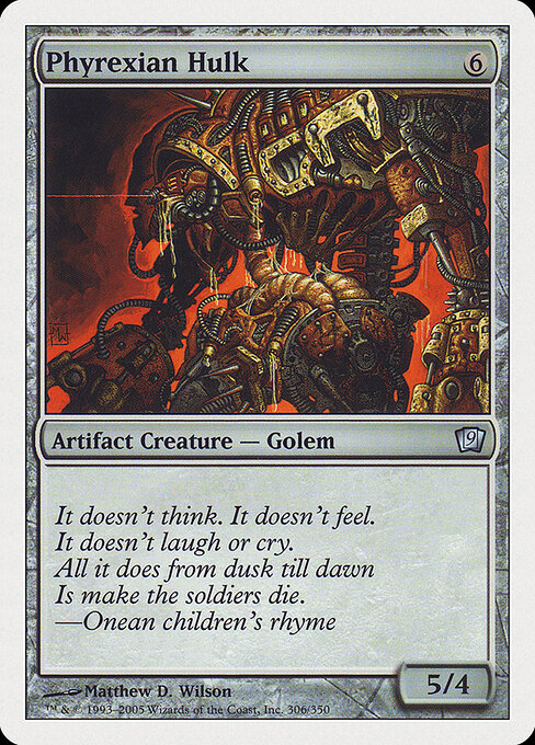 Phyrexian Hulk - Ninth Edition - 306