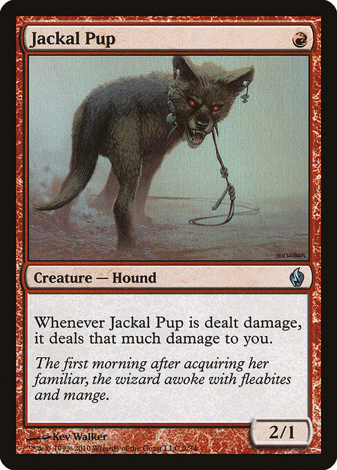 Jackal Pup - Premium Deck Series: Fire and Lightning - 2