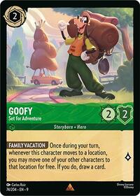 Goofy - Set for Adventure - Fabled - 74/204