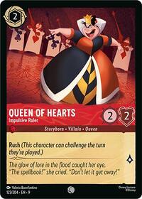 Queen of Hearts - Impulsive Ruler - Fabled - 123/204