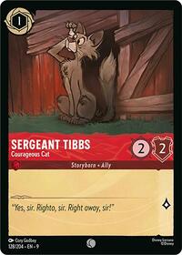 Sergeant Tibbs - Courageous Cat - Fabled - 128/204