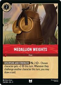 Medallion Weights - Fabled - 134/204