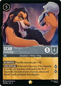 Scar - Finally King - Fabled - 175/204