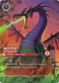 Maleficent - Monstrous Dragon (Store Championship) - Disney Lorcana Promo Cards - 5