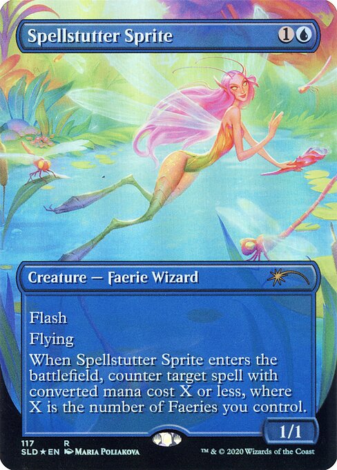 Spellstutter Sprite - Secret Lair Drop - 117