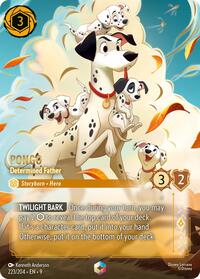 Pongo - Determined Father (Enchanted) - Fabled - 223/204