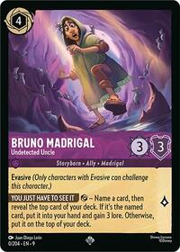 Bruno Madrigal - Undetected Uncle - Fabled - 0/204
