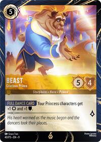 Beast - Gracious Prince - Disney Lorcana Promo Cards - 40
