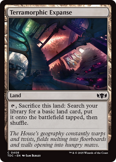 Terramorphic Expanse [Tarkir: Dragonstorm Commander]