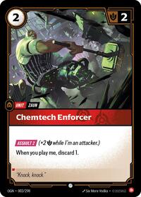 Chemtech Enforcer - Origins - 003/298
