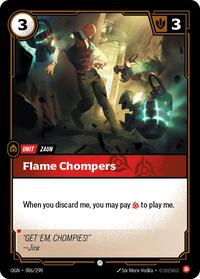 Flame Chompers - Origins - 006/298