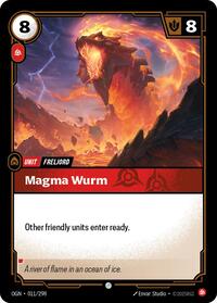 Magma Wurm - Origins - 011/298