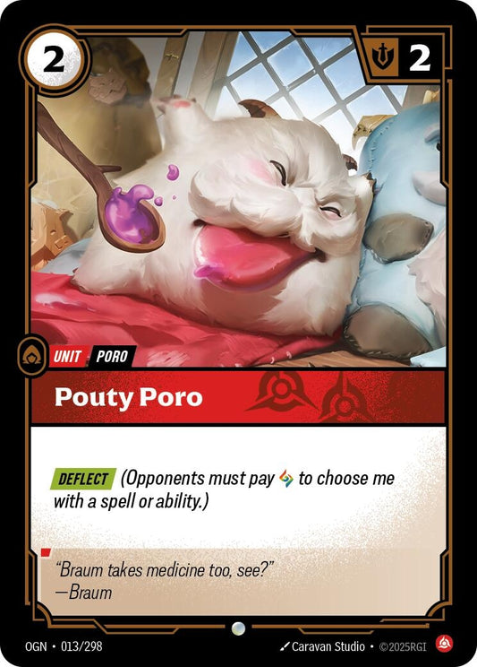 Image for Pouty Poro (013/298) (OGN) - Riftbound: League of Legends Trading Card Game