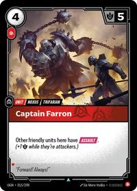 Captain Farron - Origins - 015/298