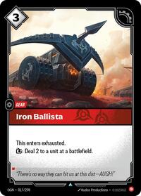 Iron Ballista - Origins - 017/298