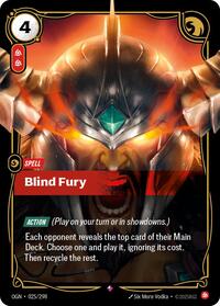Blind Fury - Origins - 025/298