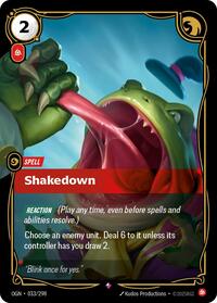 Shakedown - Origins - 033/298
