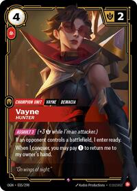 Vayne, Hunter - Origins - 035/298