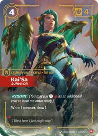 Kai'Sa, Survivor (Alternate Art) - Origins - 039a/298