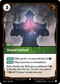 Stand United - Origins - 053/298