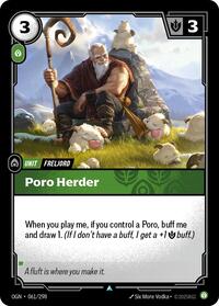 Poro Herder - Origins - 061/298